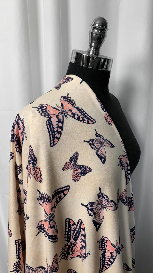 Butterfly - Oakley Sweater Knit - 2 Yard Cut