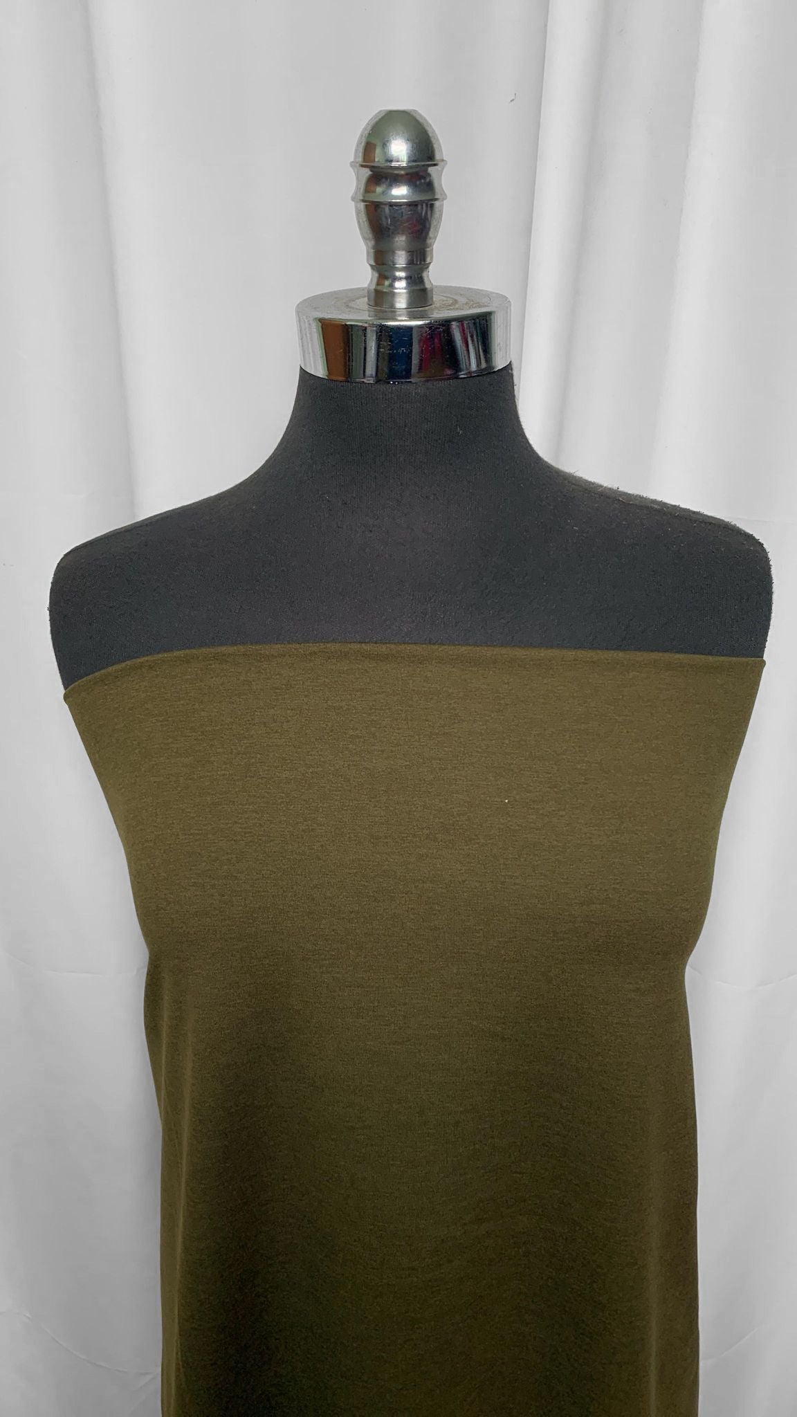 Olive 2-Tone - Peached Performance - 2 Yard Cut