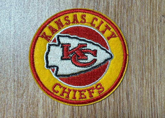 Chiefs - IRON-ON Embroidered Patch - Sold Individually