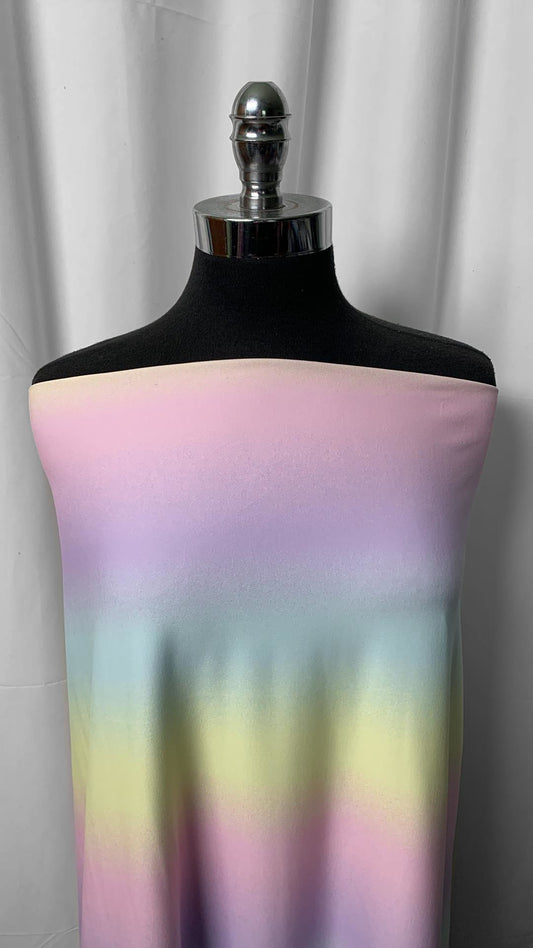 Pastel Ombre - Single-Brushed Performance - 2 Yard Cut