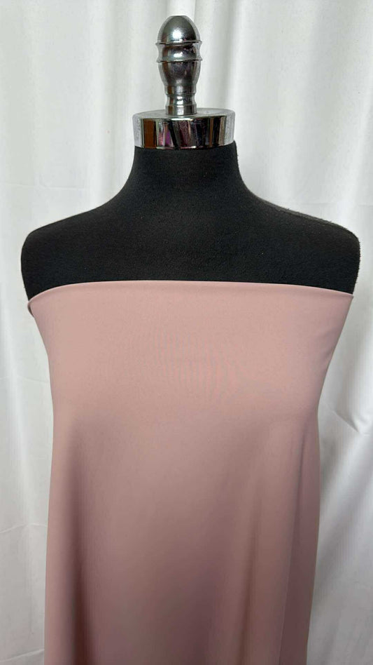 Adobe Rose - 82/18 Poly/Spandex Peached Performance - 2 Yard Cut