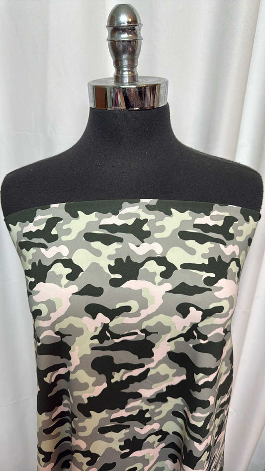 Camo - Nylon/Spandex Swim - 2 Yard Cut