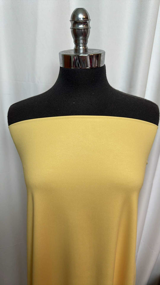 Yellow - Nylon/Spandex Swim LINING - 2 Yard Cut