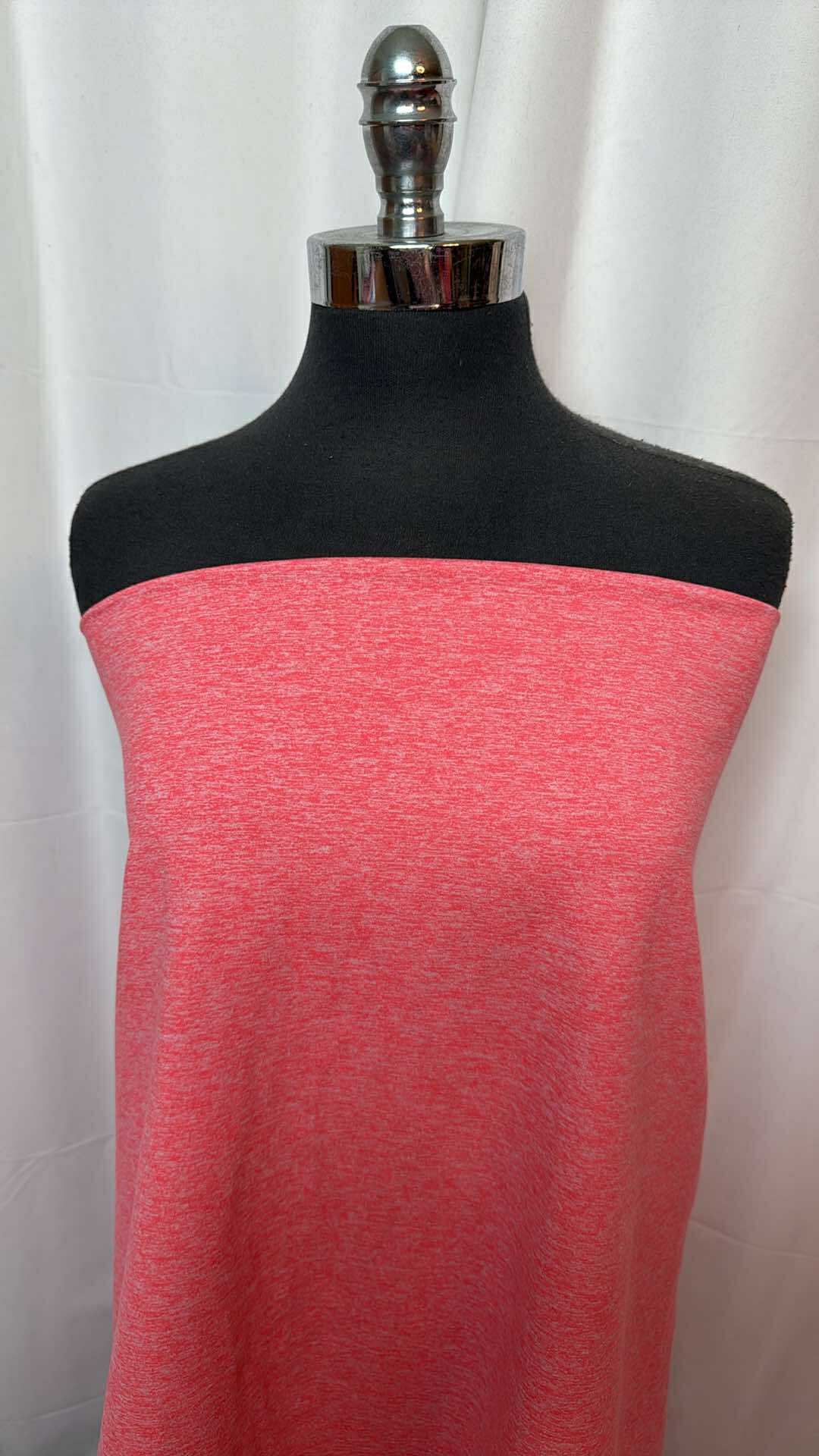Peach/Silver - Peached Performance - 2 Yard Cut