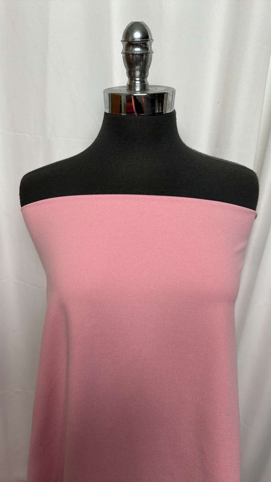 Dusty Pink Heather - Peached Performance - By the 1/2 Yard