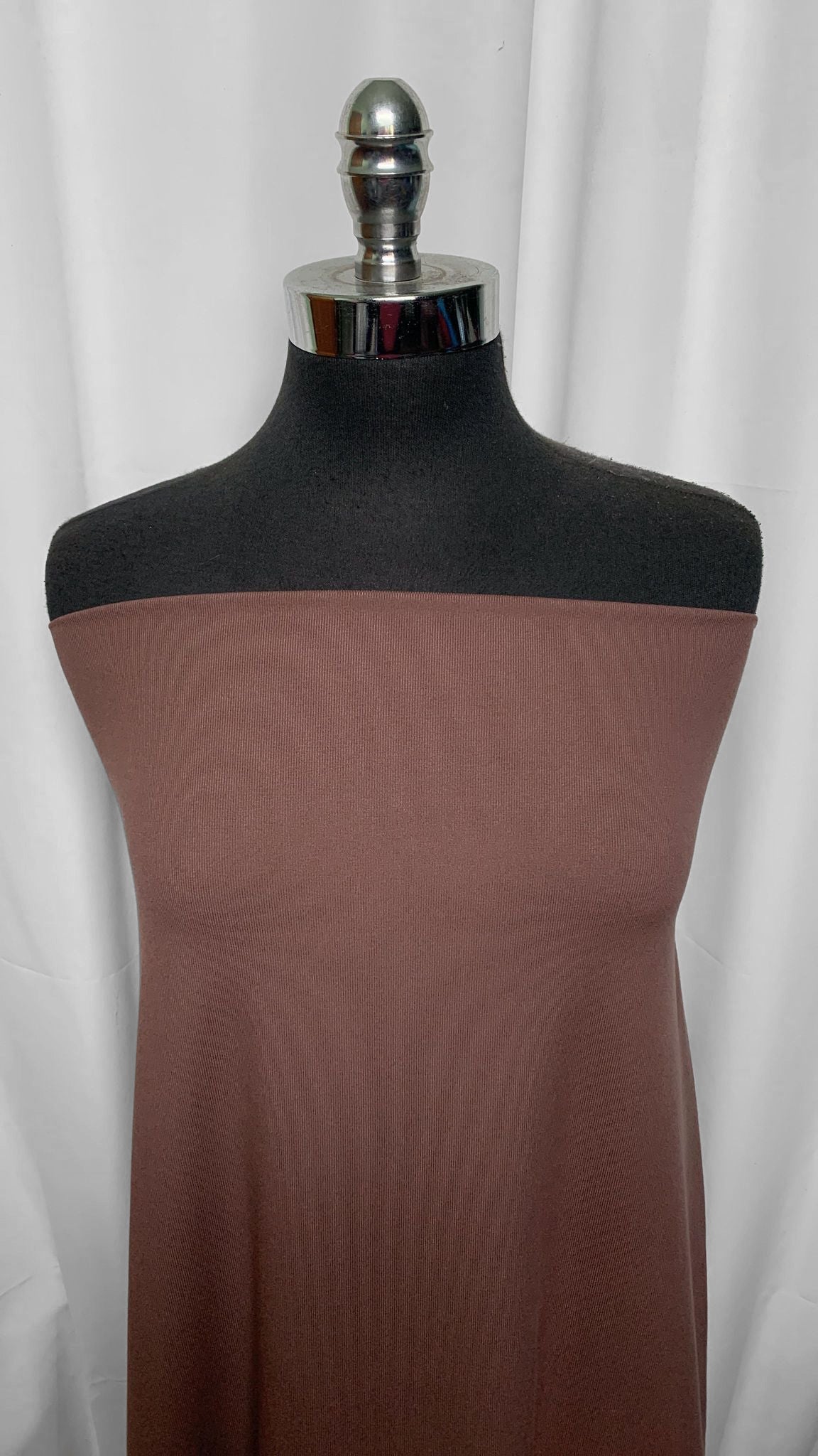 Mocha - Ribbed Performance - 2 Yard Cut
