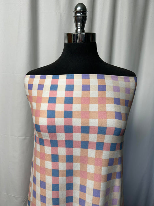 Plaid - Oakley Brushed Sweater Knit - 2 Yard Cut