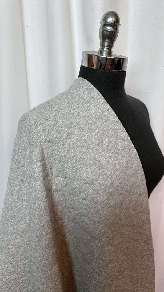 Grey - 2-Face Quilted - 2 Yard Cut
