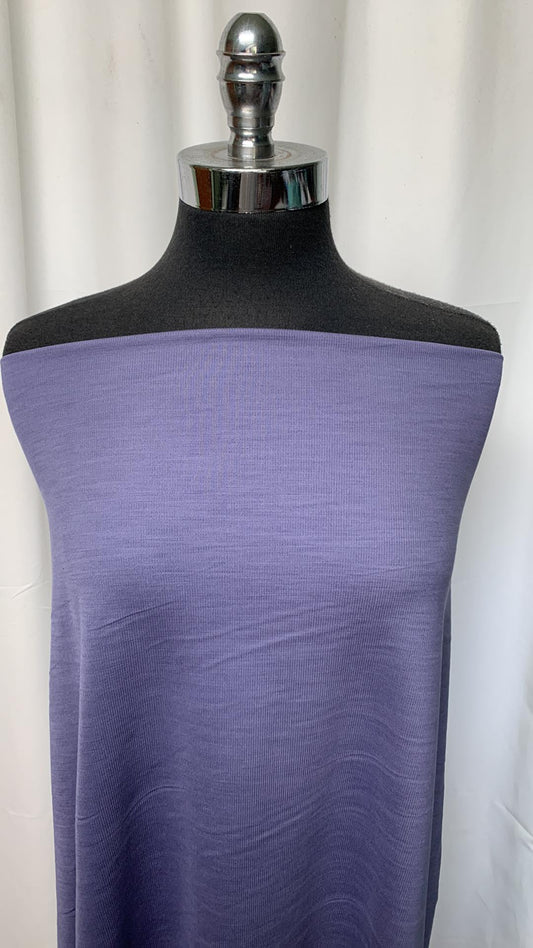 Purple Haze - Rib Peached Performance - 2 Yard Cut