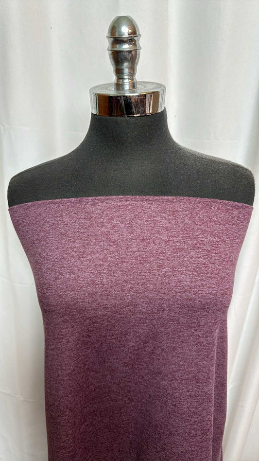 Regal Purple - Mid-Weight Peached Performance - By the Yard