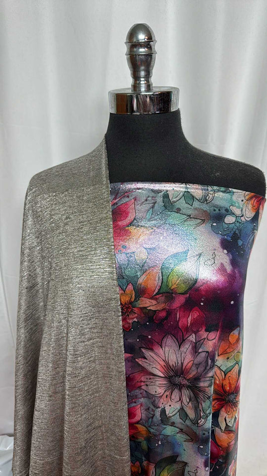 DOUBLE FOIL BUNDLE : 2YD Foil Floral PF & 2YD Foil Light-Weight SK : A29229