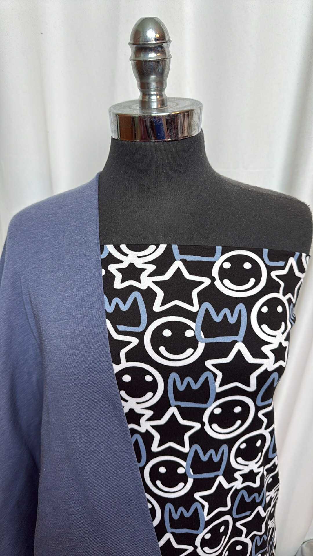 BLUE/SMILES BUNDLE : 2YD Smile DBP & 1YD Blue Polartec : A28142