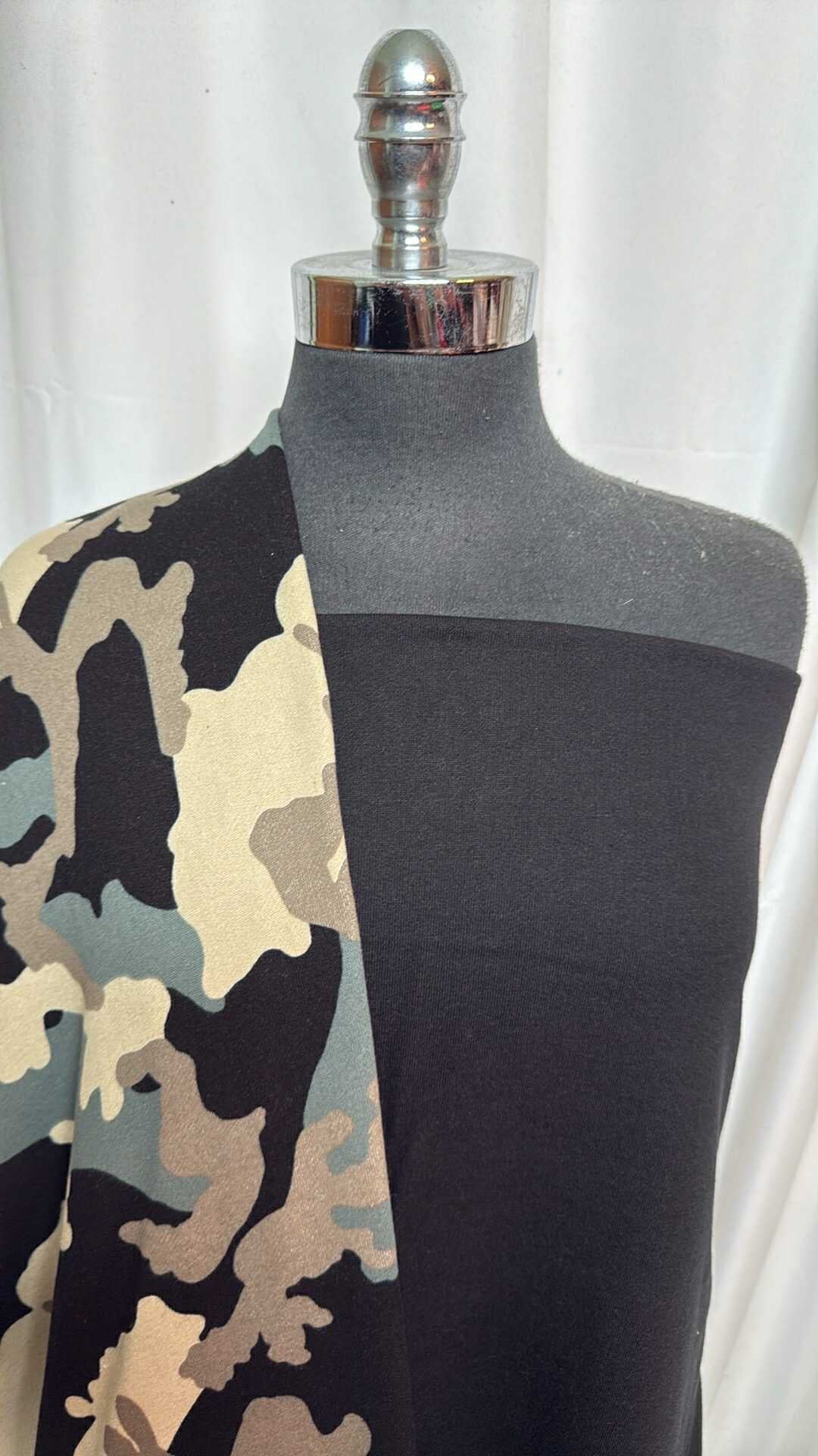 CAMO/BLACK BUNDLE : 2YD Black C/P FT & 2YD Camo Cotton FT : A28325