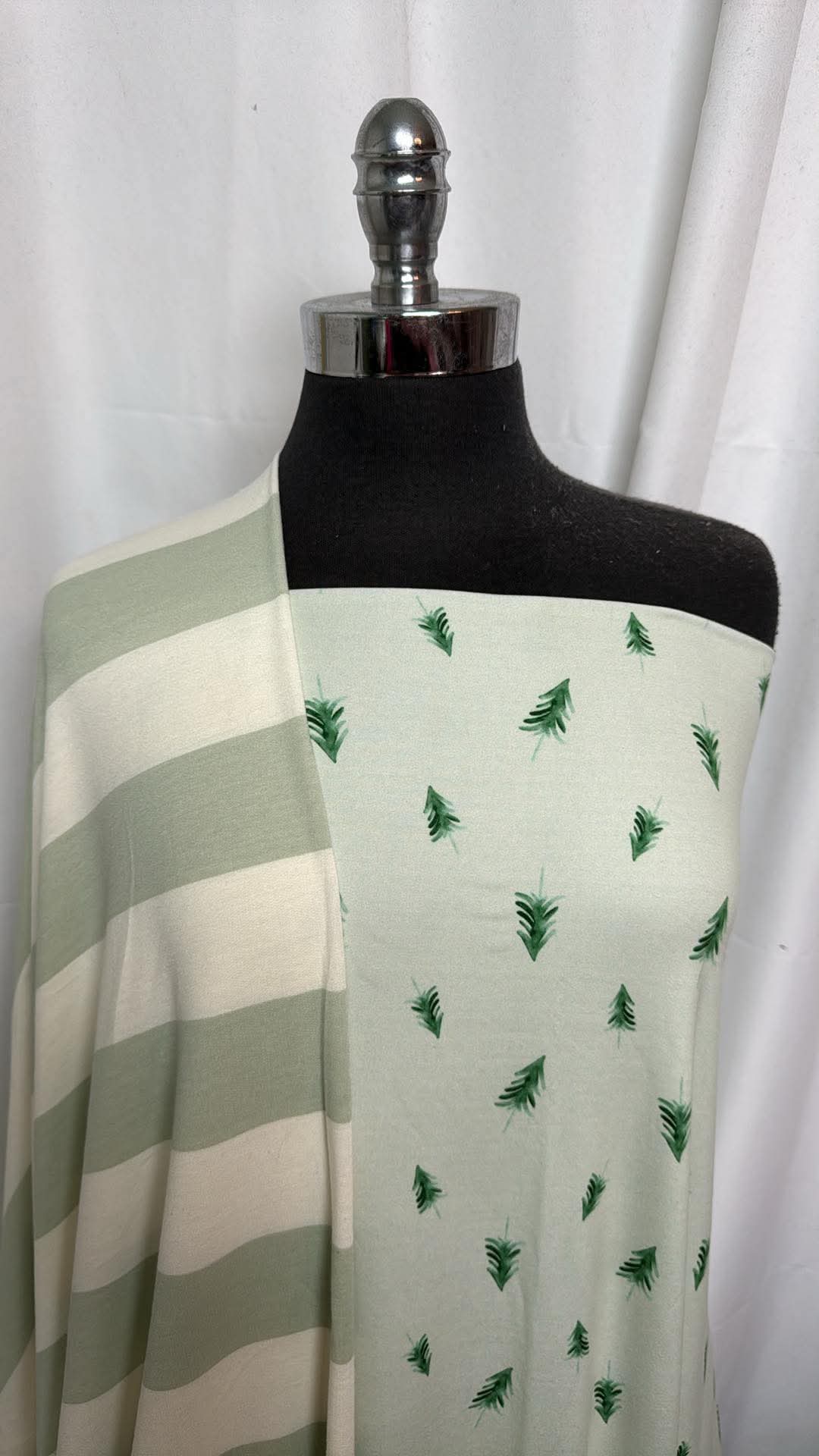 PINE TREES/STRIPE BUNDLE : 2.5YD Pine Trees DBP & 2YD Stripe PRS FT : A30623