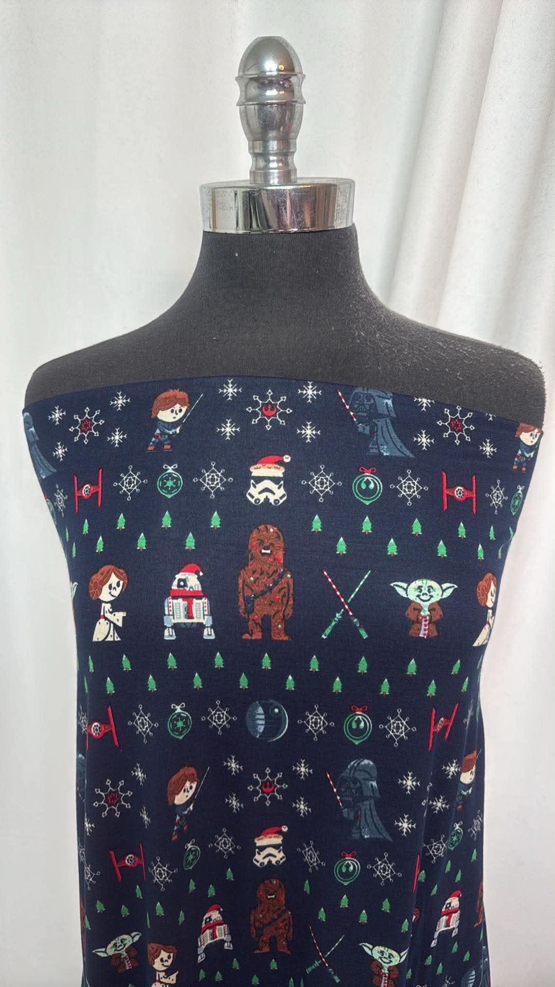 Winter Wars - Modal/Spandex - 2 Yard Cut