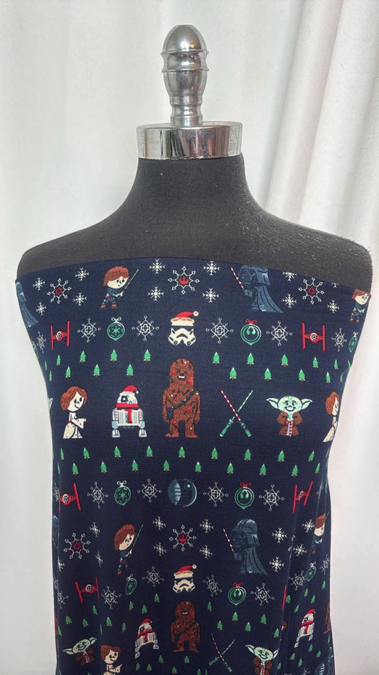 Winter Wars - Modal/Spandex - 2 Yard Cut