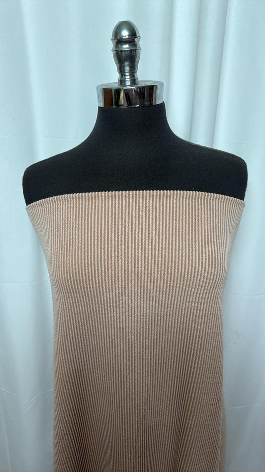 Bisque - Urban Rib Knit - 2 Yard Cut