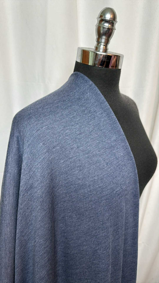 Denim - Sweatshirt Fleece (72" Wide) - 2 Yard Cut