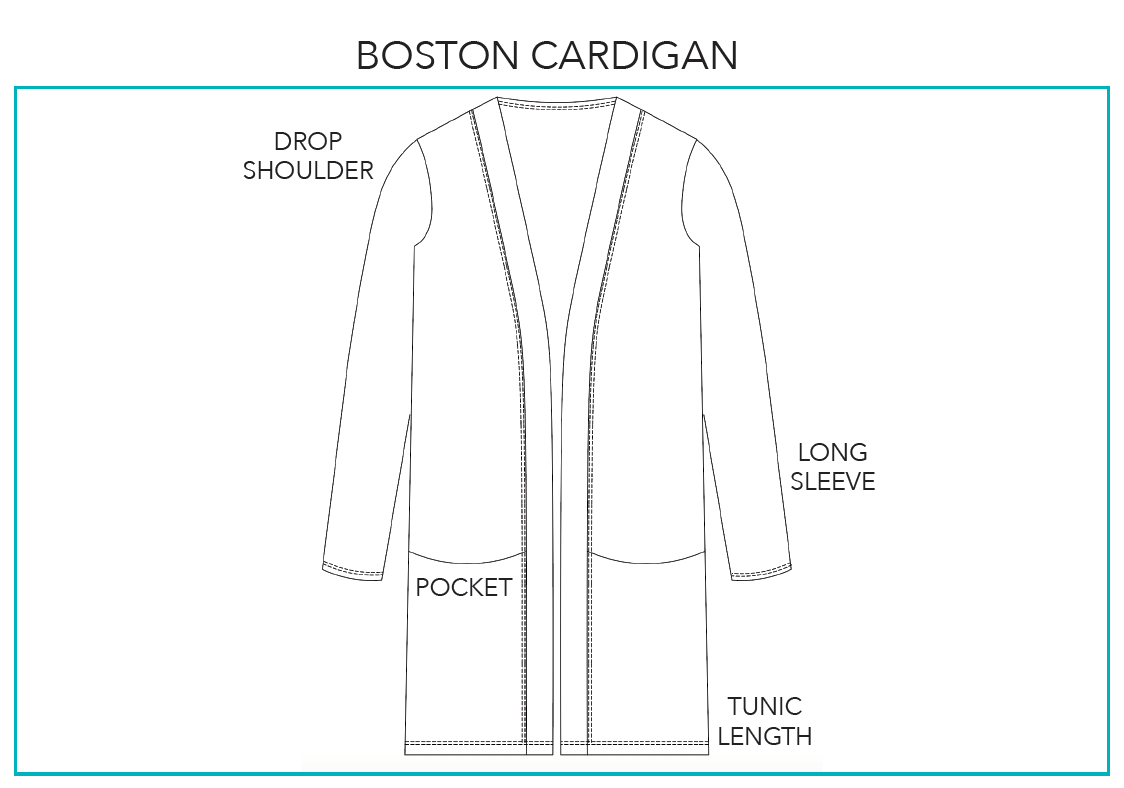 Adult's Boston Cardigan