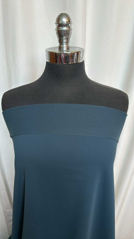 Teal - Fleece-Back Performance - By the Yard