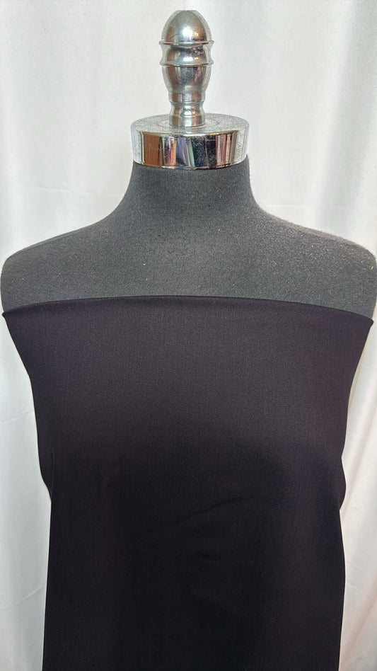 Black - Stretch Twill - 2 Yard Cut