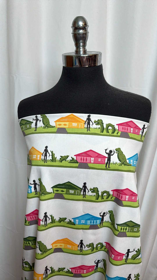 Scissorhands - Cotton/Spandex Woven - 2 Yard Cut
