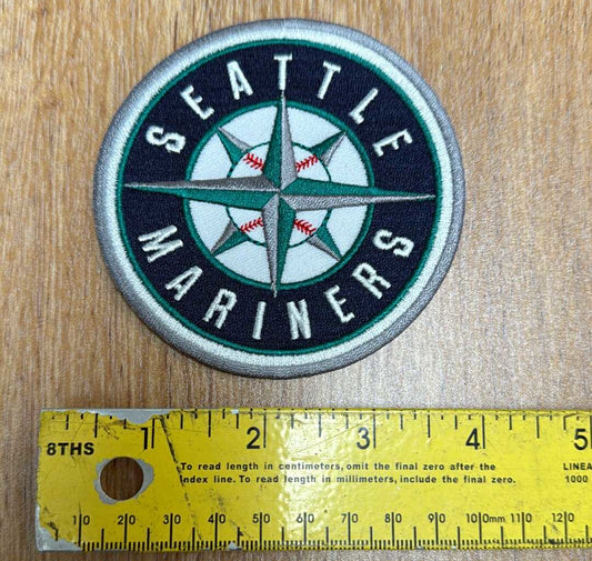 Mariners (Large) - IRON-ON Embroidered Patch - Sold Individually