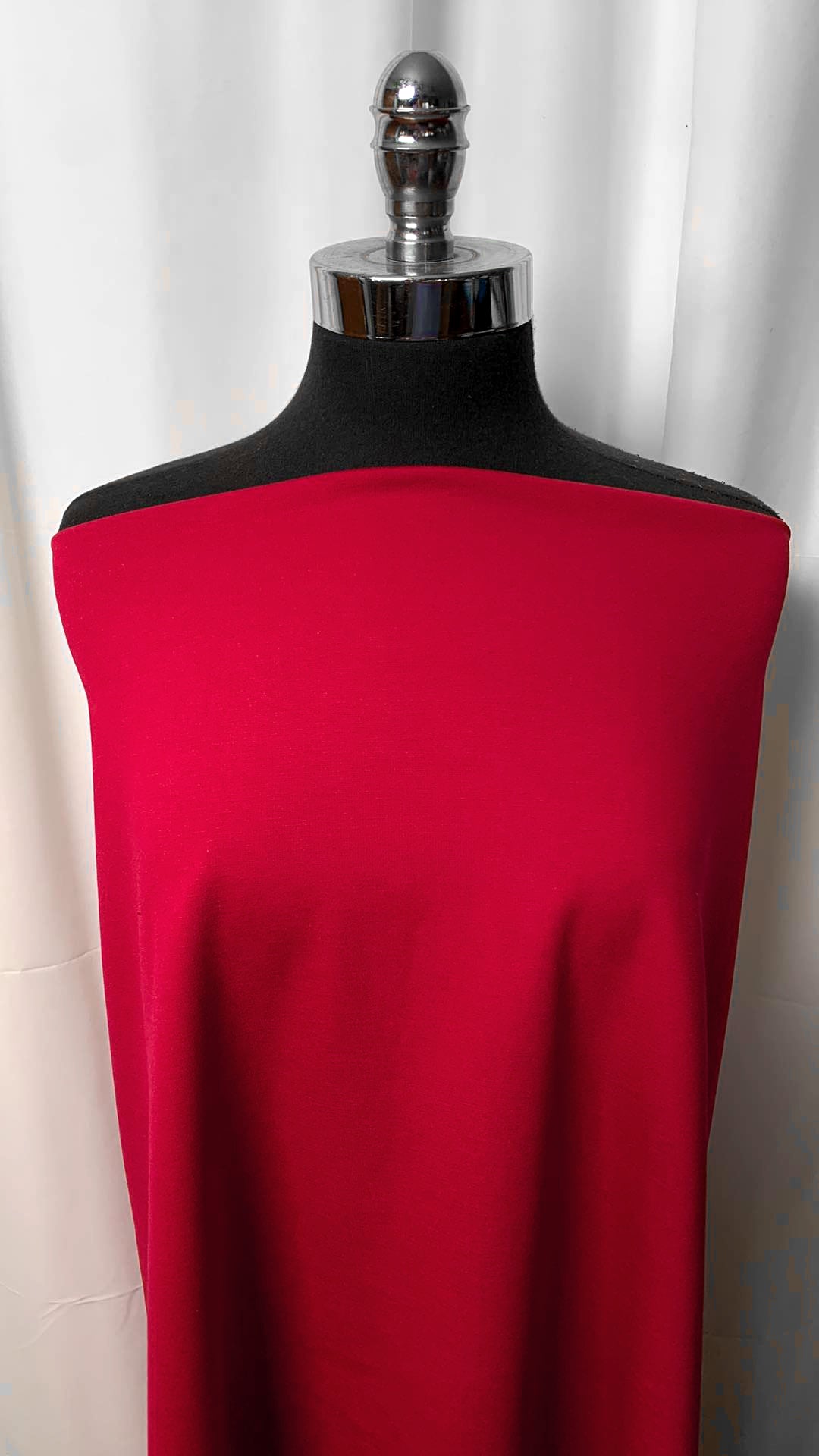 Red - Nylon Ponte - By the Yard