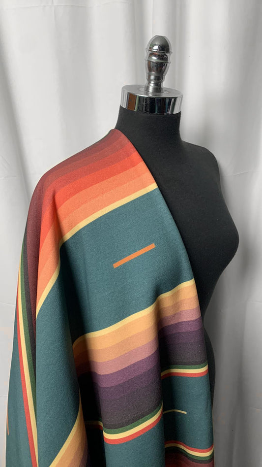 Southwest - Poly Sweatshirt Fleece - 2 Yard Cut