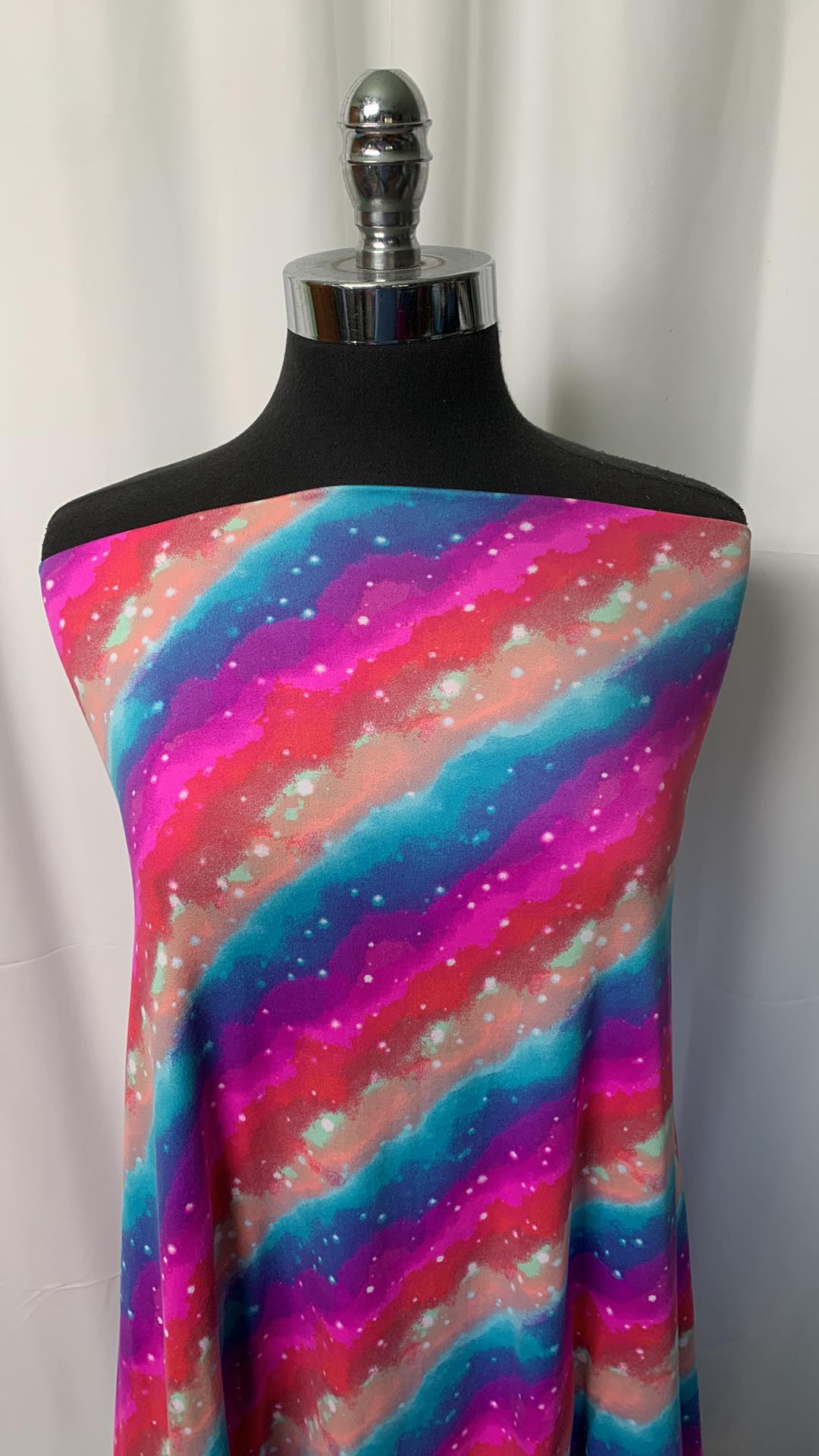 Ombre Galaxy - Double Brushed Poly Spandex - By the Yard