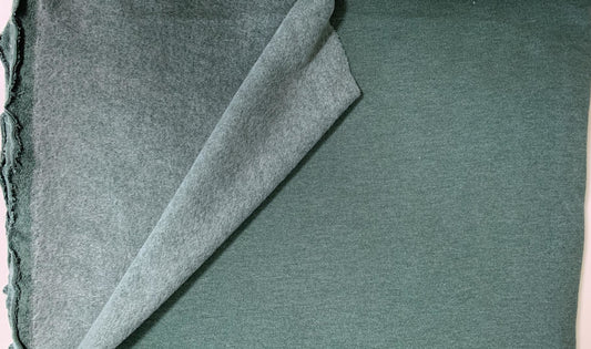 Heather Hunter Sweatshirt Fleece - Sold by the cut- Choose Large Cut or Small Cut