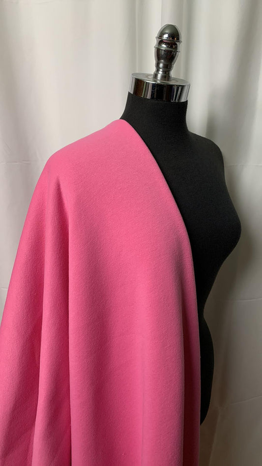 Pink - Heavy Sweatshirt Fleece - By the Yard