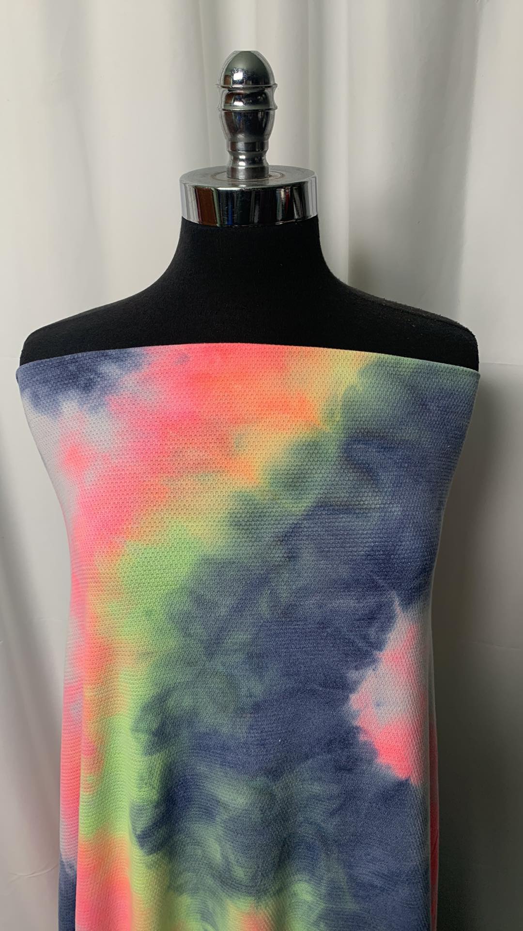 Tie Dye - Pique Knit - By the yard
