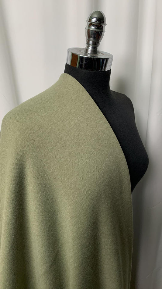 Sage - Sweatshirt Fleece (70" Wide) - By the Yard