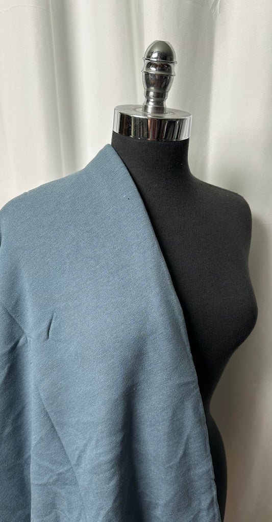 Slate Sweatshirt Fleece - Sold by the cut- Choose Large Cut or Small Cut